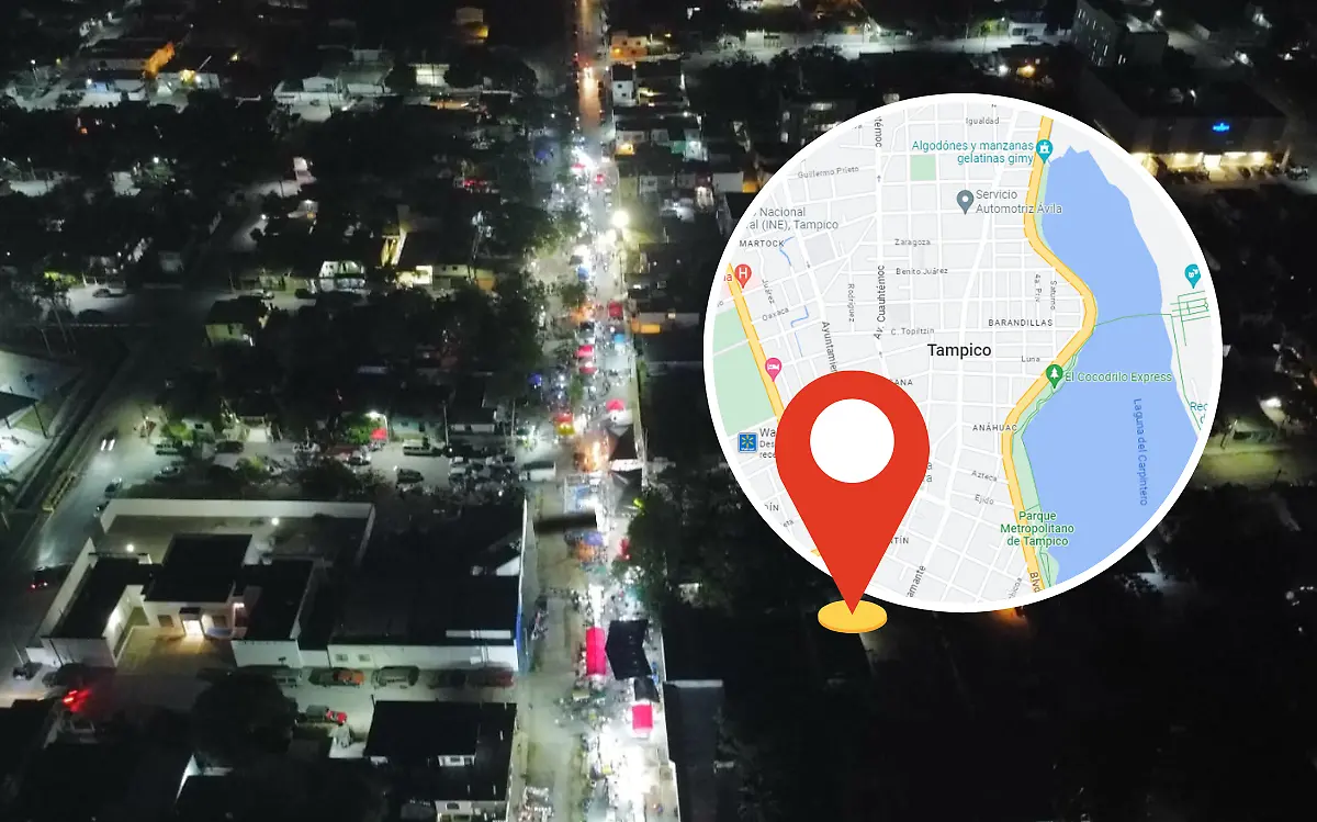 Cada vez hay más rodantes nocturnos, tan solo en Tampico ya hay cinco operando Vladimir Meza y Captura de pantalla Google Maps